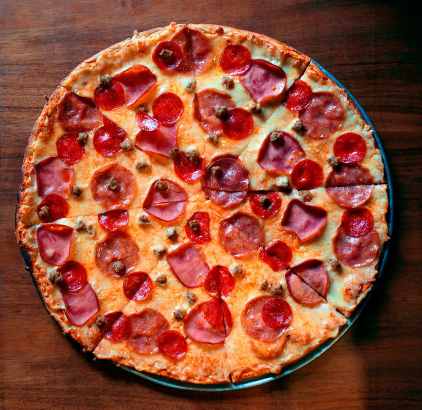 REFINED METAL PIZZA